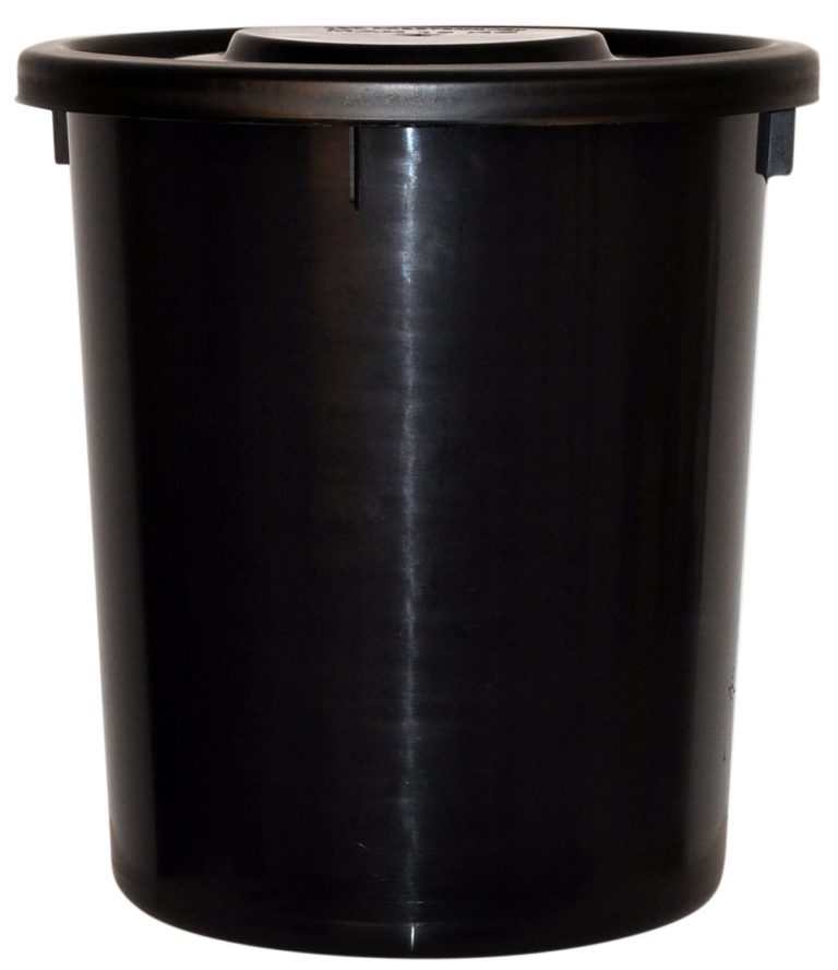 Fodertunna Plast Med Lock 37L