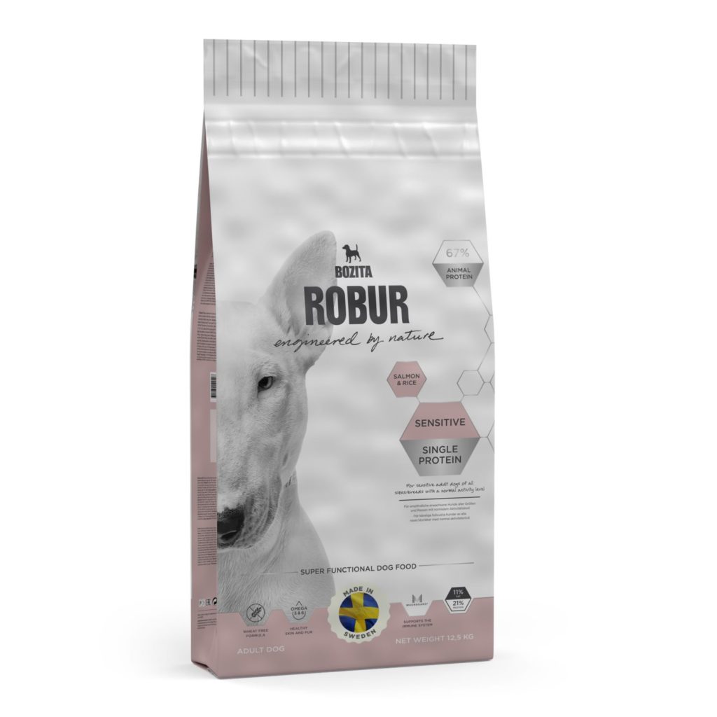 Robur Sensitive Single Protein Salmon And Rice 12kg