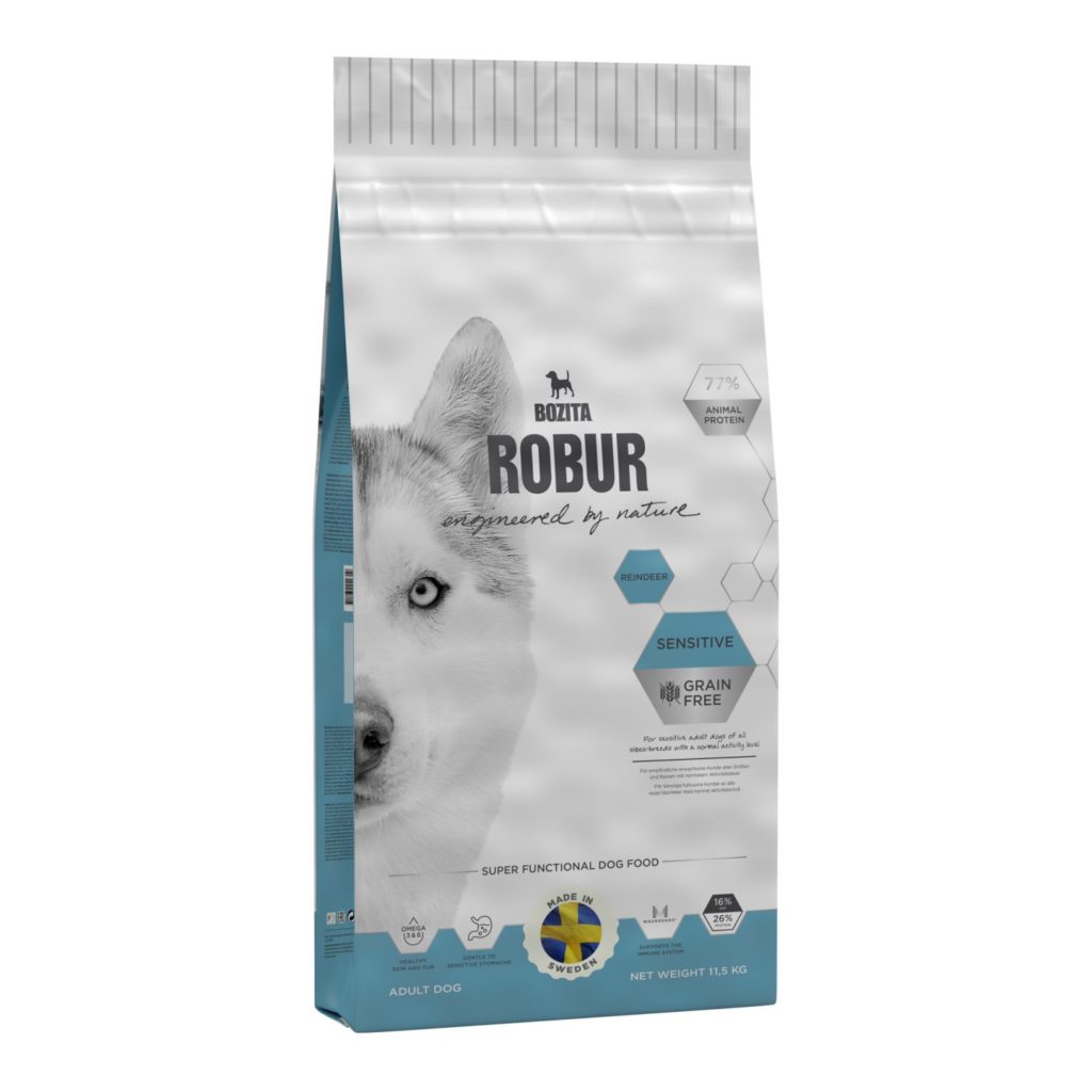 Robur Sensitive Grain Free Reindeer 11,5kg (utgått)