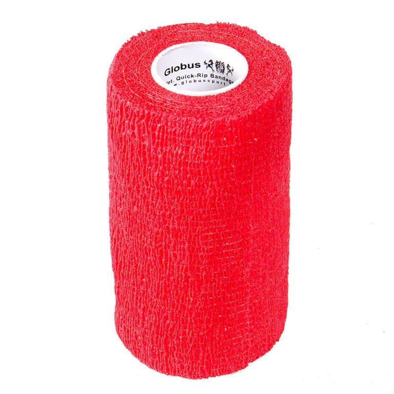 Bandage "Vet Quick Rip" Självhäftande Röd 10cmx4,5m