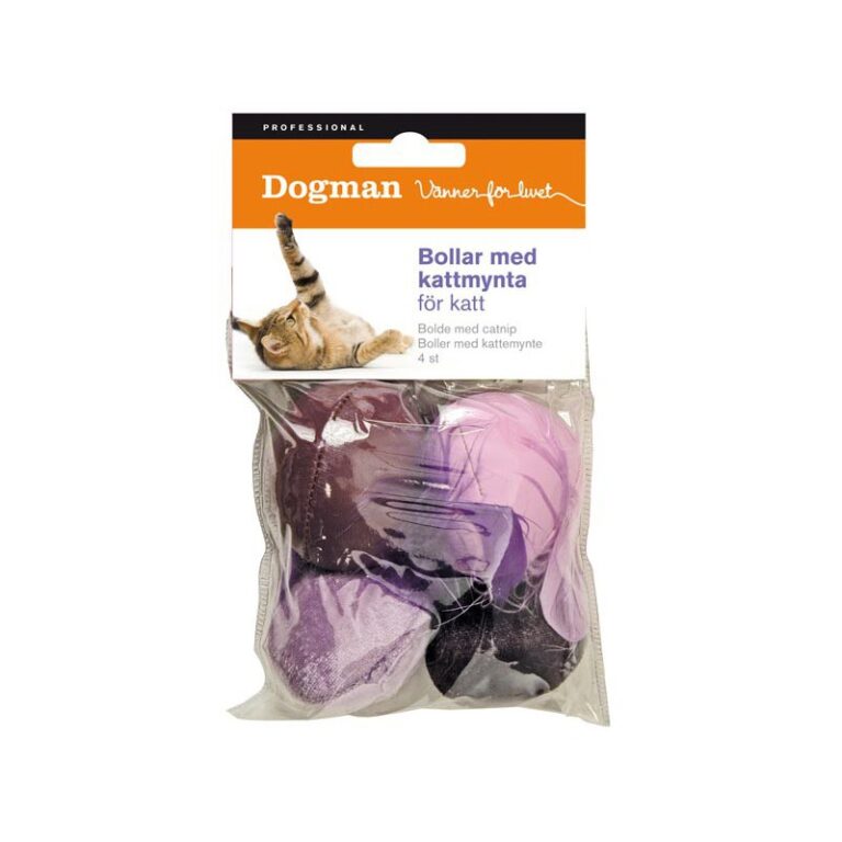 Bollar Med Kattmynta 4-pack 4cm