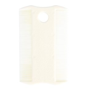 Lopp- Och Luskam Dubbelsidig Trixie Vit 9cm