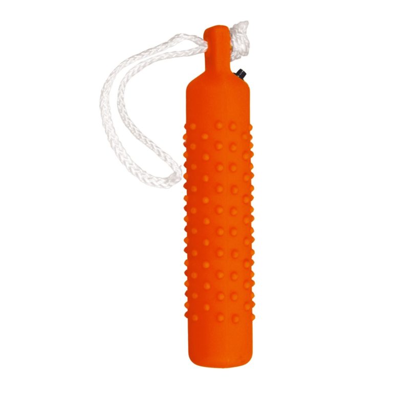 Gummidummy Knottrig Orange S 26cm