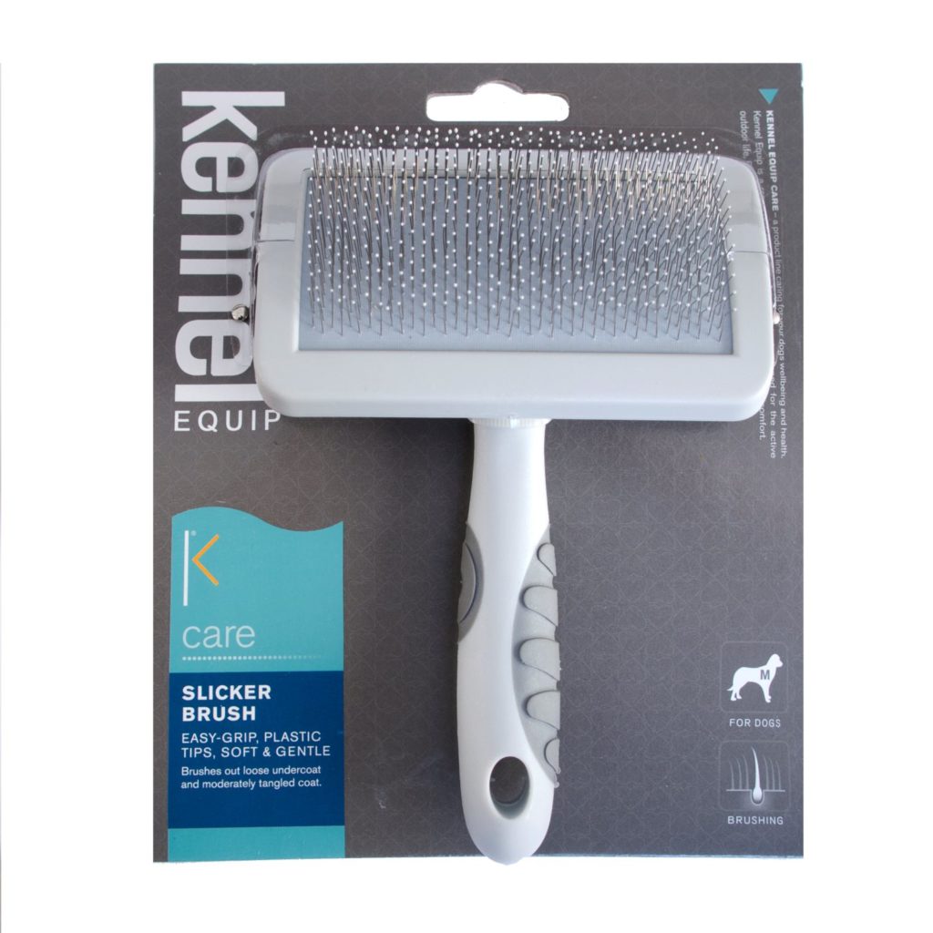 Karda Soft Slicker Grå M 15x10,5x1,2cm