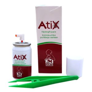 Atix Fästingfrysare Med Pincett 9ml