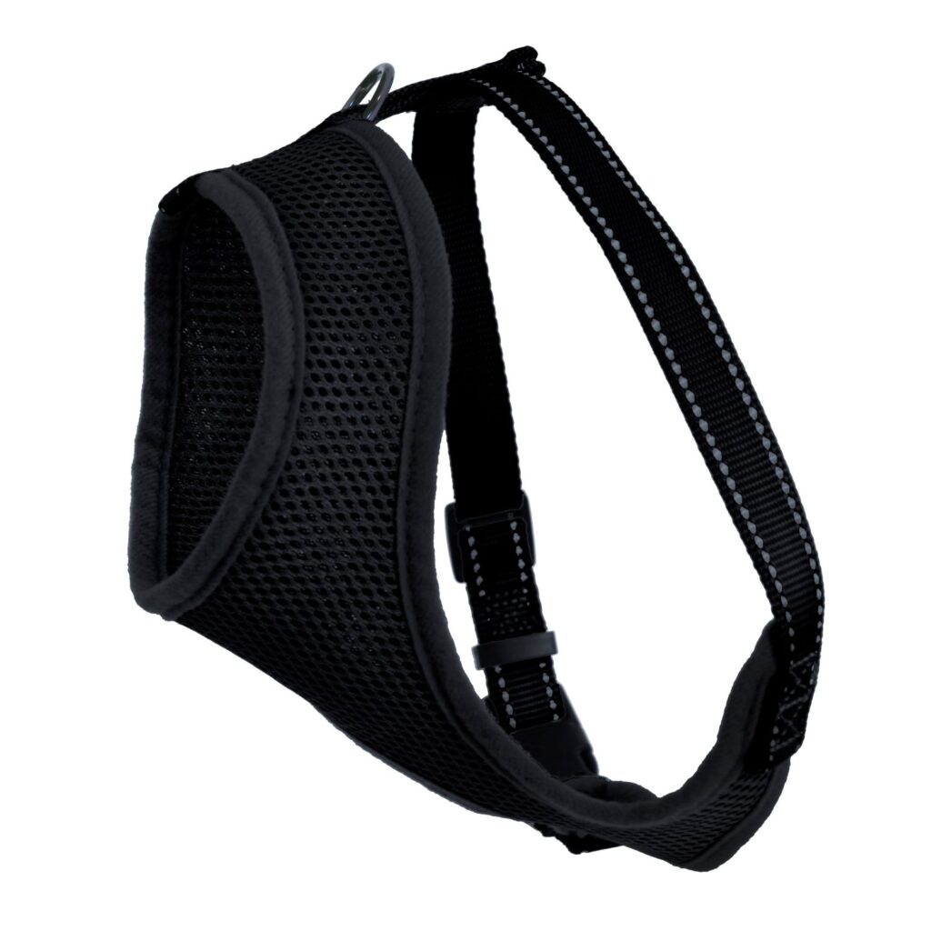 Meshsele Iris Svart M 33/65cm