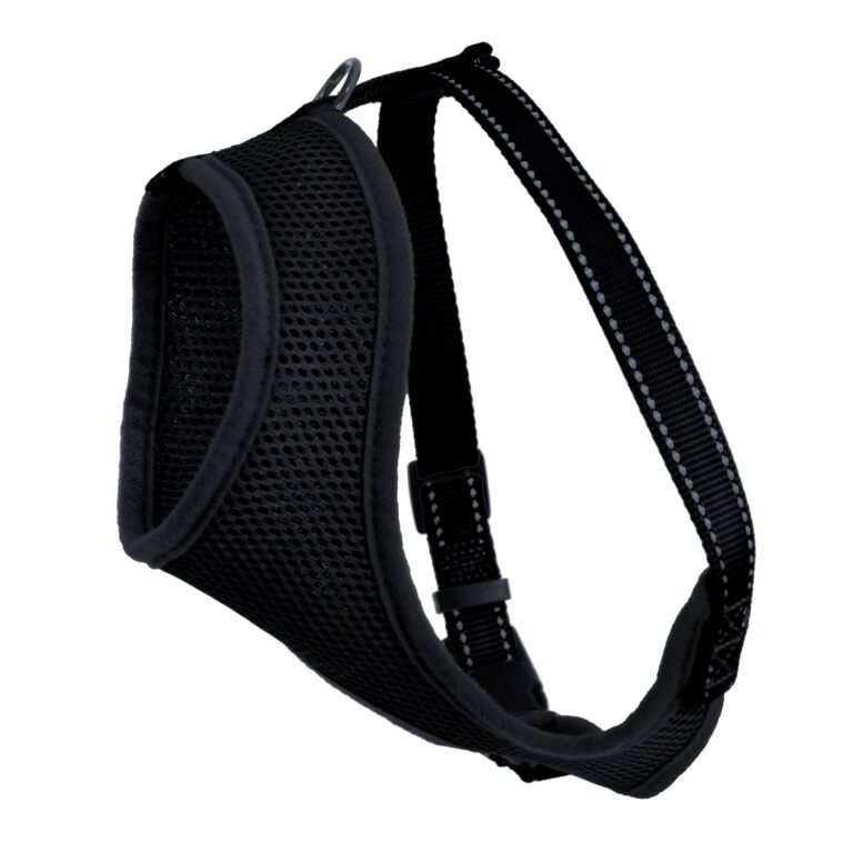Meshsele Iris Svart M 33/65cm