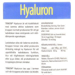 Trikem Hyaluron Human 500ml (utgått) - Bild 2