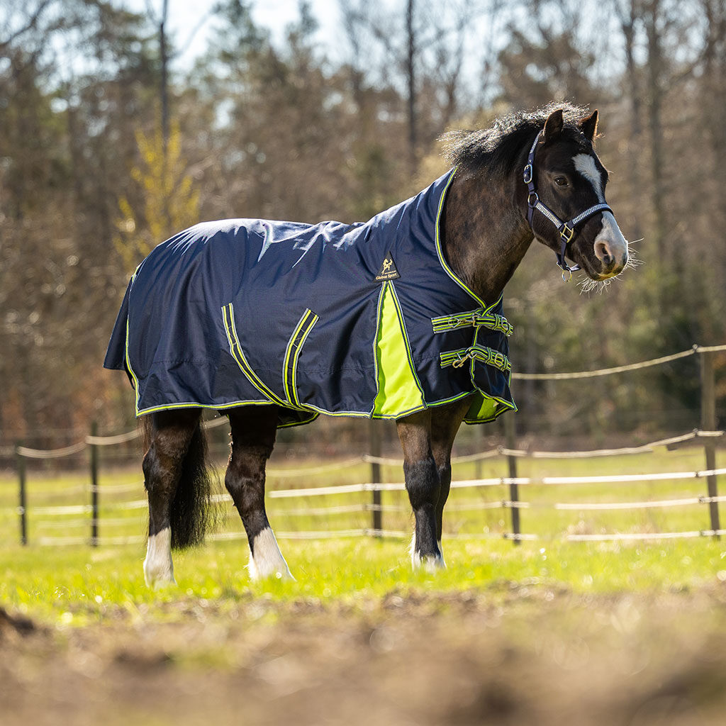 Regn- & Utegångstäcke Globus Tarzan 1 Navy 155cm