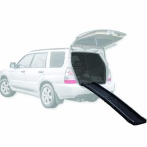 Hundramp Hopfällbar Dogman Svart 156cm