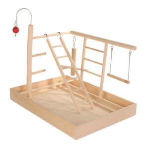 Lekpark I Trä Till Fågel Trixie 34x26x25cm