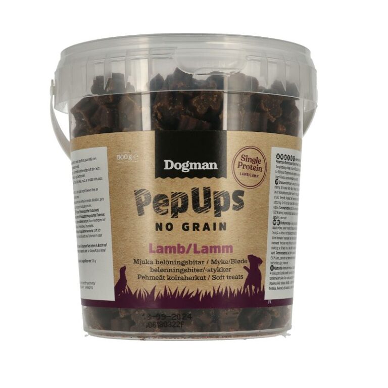 PepUps No Grain Dogman Lamm 500gr