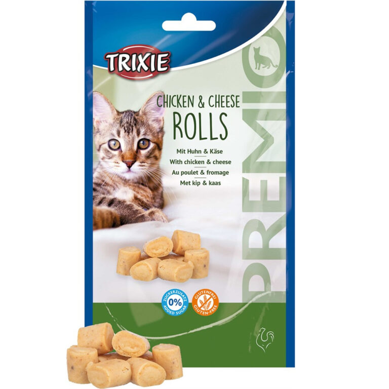 Premio Chicken & Cheese Rolls 50gr