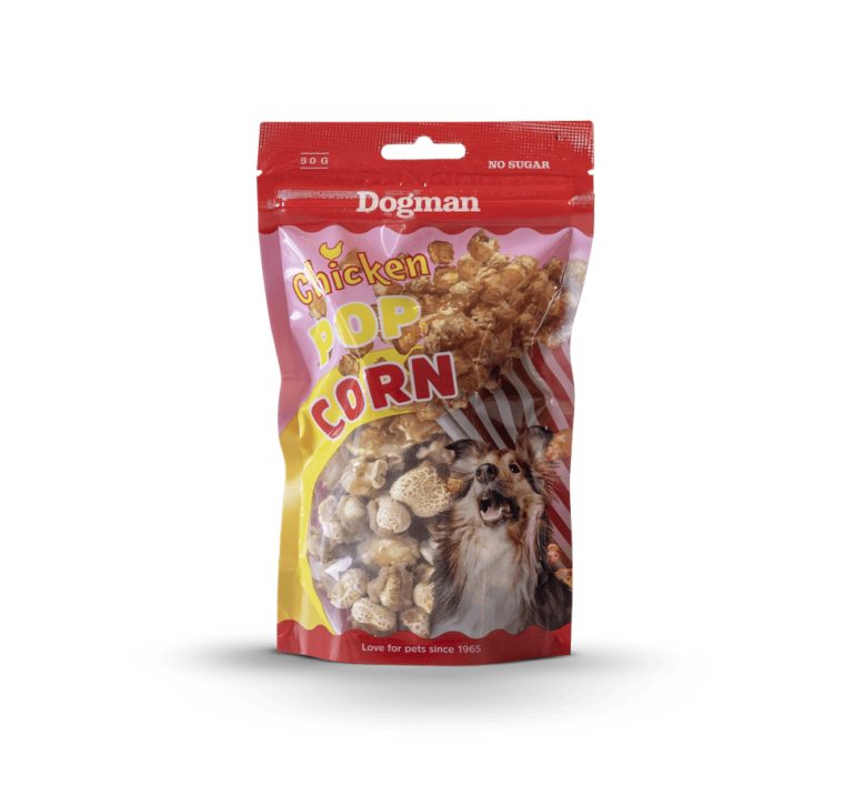 Popcorn Med Kyckling Dogman 50gr
