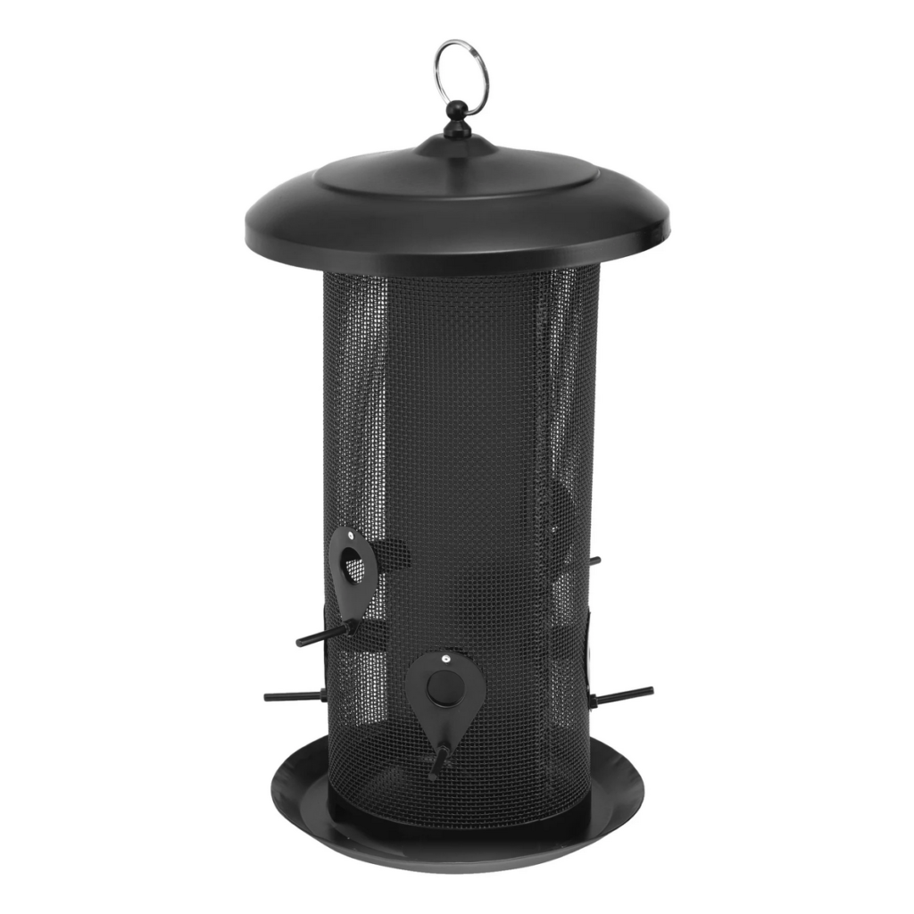 Viltfågelmatare Stor Hard Head Svart 24,5x45cm