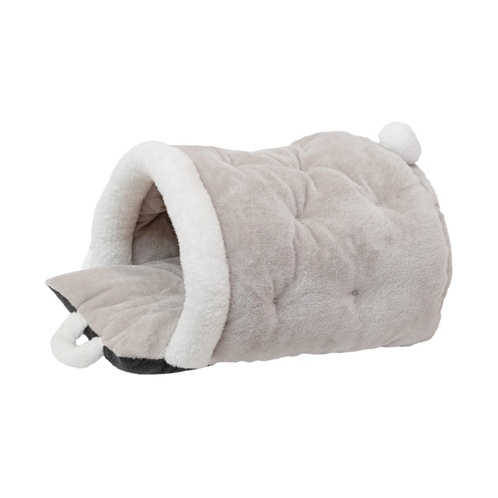 Kattbädd Toffel Dogman Vit / Beige / Grå