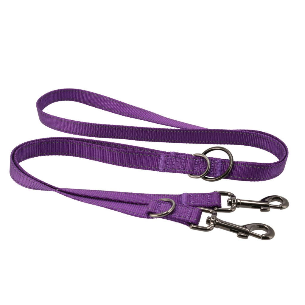 Nylonkoppel Multi Iris Lila S 1,5x200cm