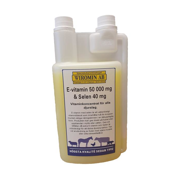E-vitamin Med Selen Wiromin 1L - Bild 1