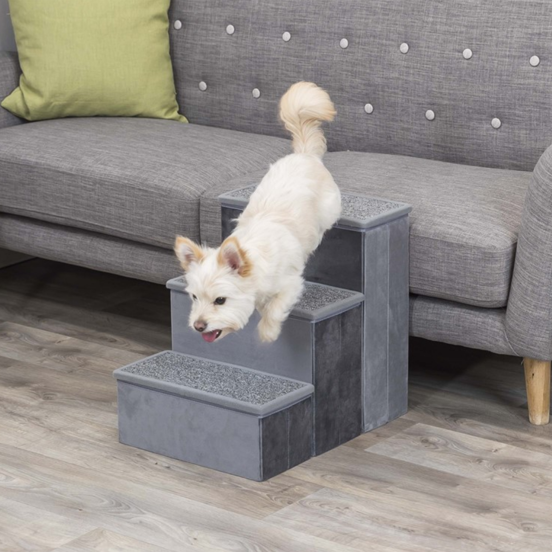 Trappa Med Förvaring Trixie Grå 34x45x50 - Bild 2