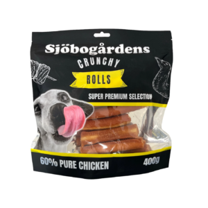 Crunchy Rolls Kyckling Super Premium Sjöbogårdens 400gr 10-pack - Bild 1