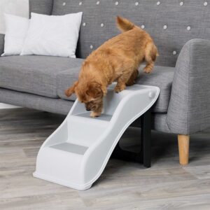 Trappa Hopfällbar Plast Trixie Ljusgrå 34x39x54cm - Bild 2