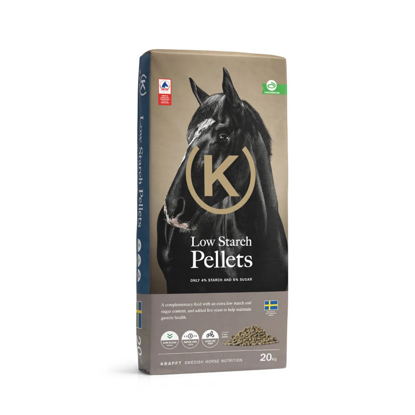 Krafft Low Starch Pellets 20kg - Bild 1