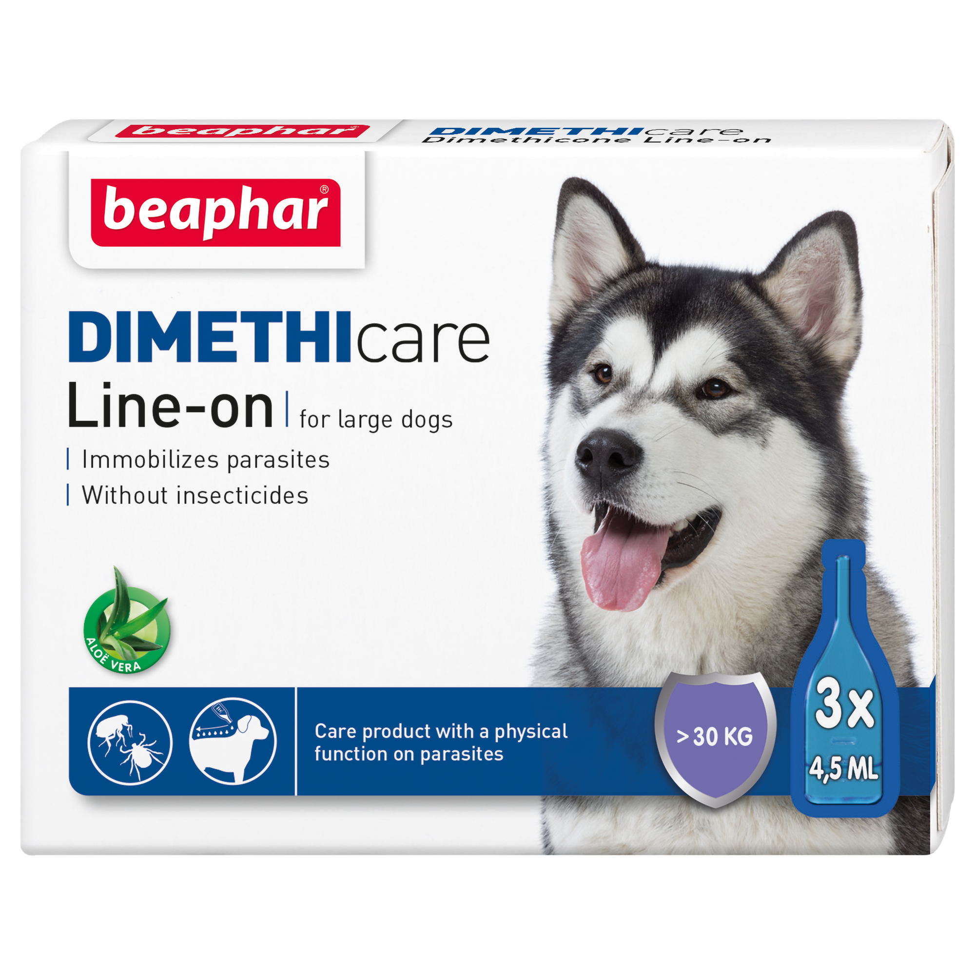 Fästingmedel Beaphar Dimethicare Line-On Hund +30kg - Bild 1