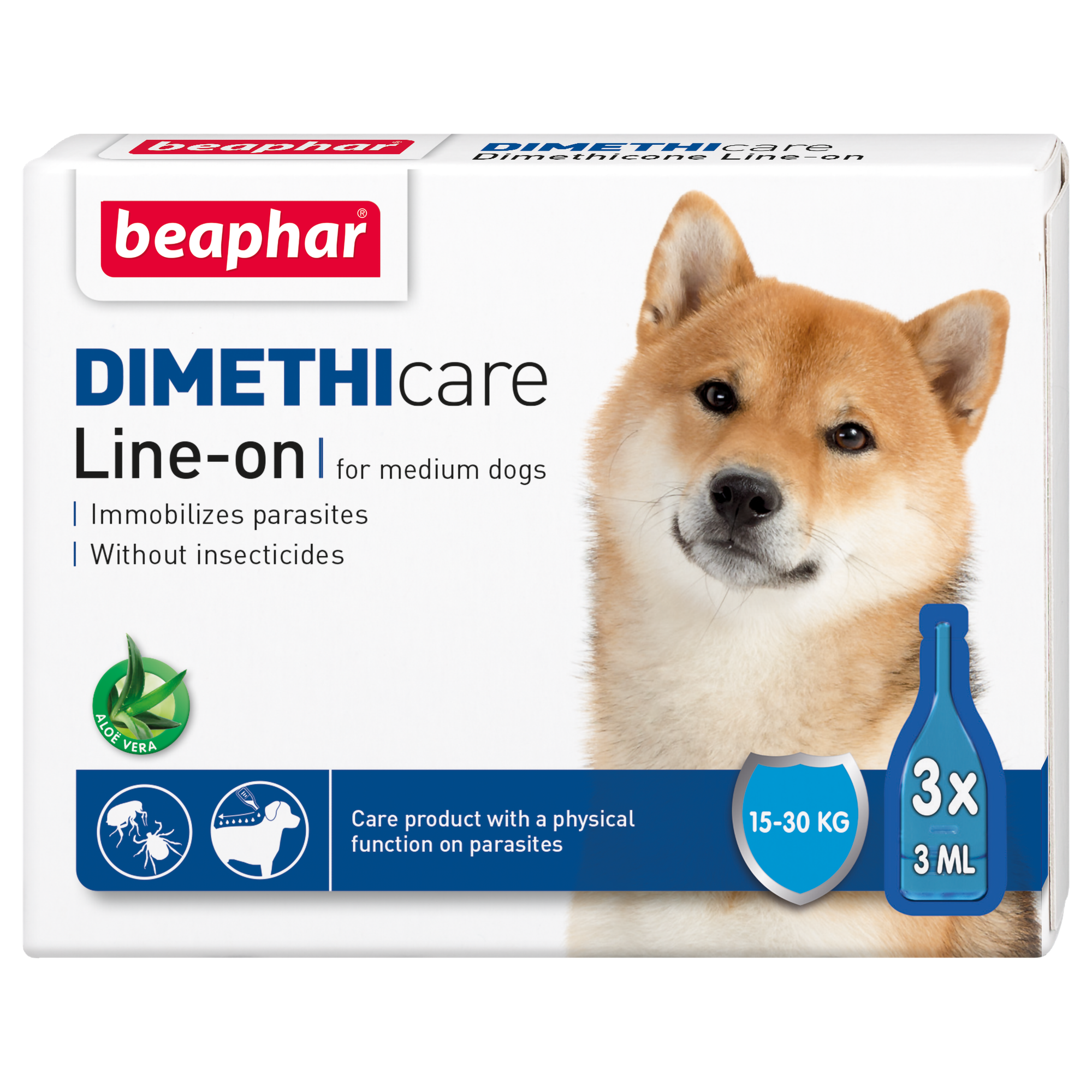 Fästingmedel Beaphar Dimethicare Line-On Hund 15-30kg - Bild 1