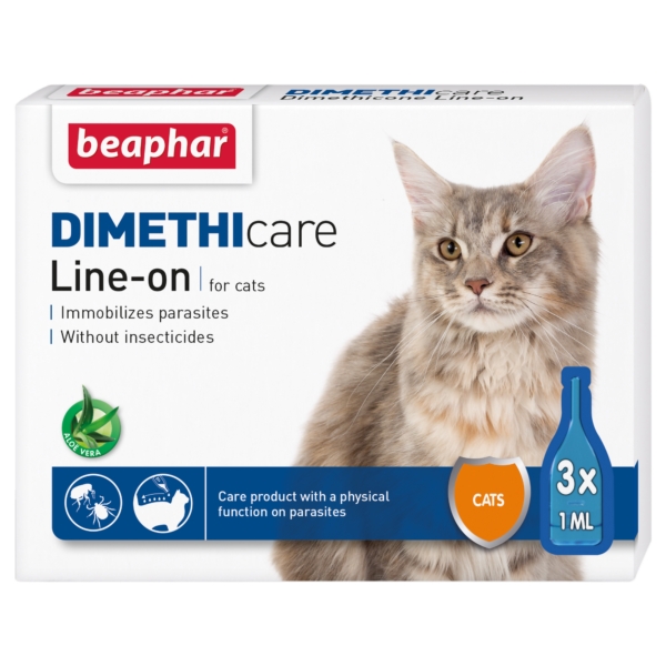 Fästingmedel Beaphar Dimethicare Line-On Katt