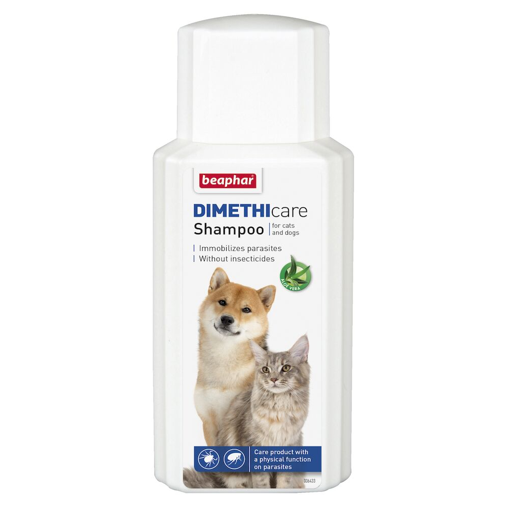 Fästingschampo Beaphar Dimethicare Hund & Katt 200ml - Bild 1