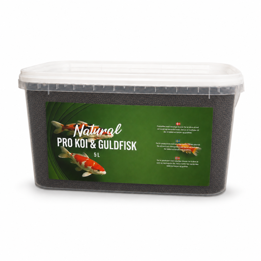Natural Pro Koi & Guldfisk Foder 3mm 5L