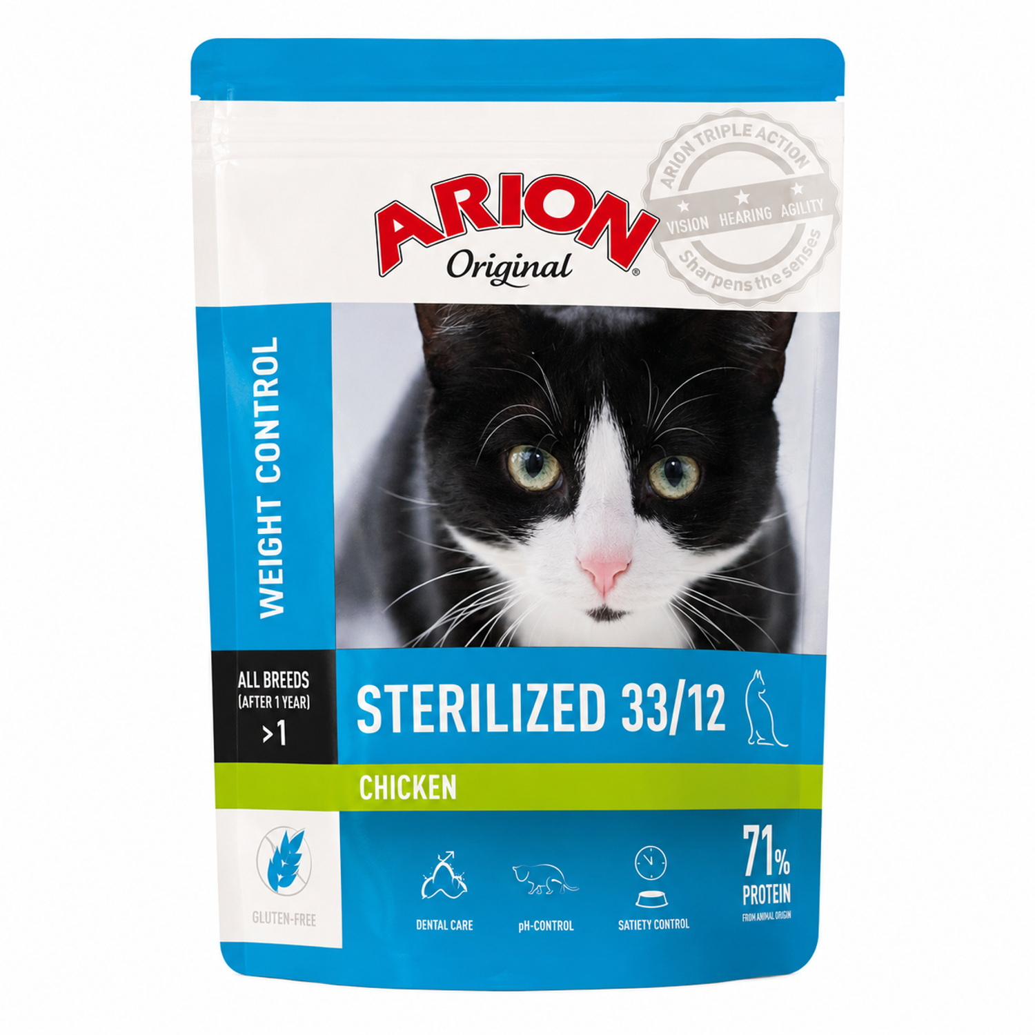 Arion Original Cat Sterilized Chicken 300gr - Bild 1