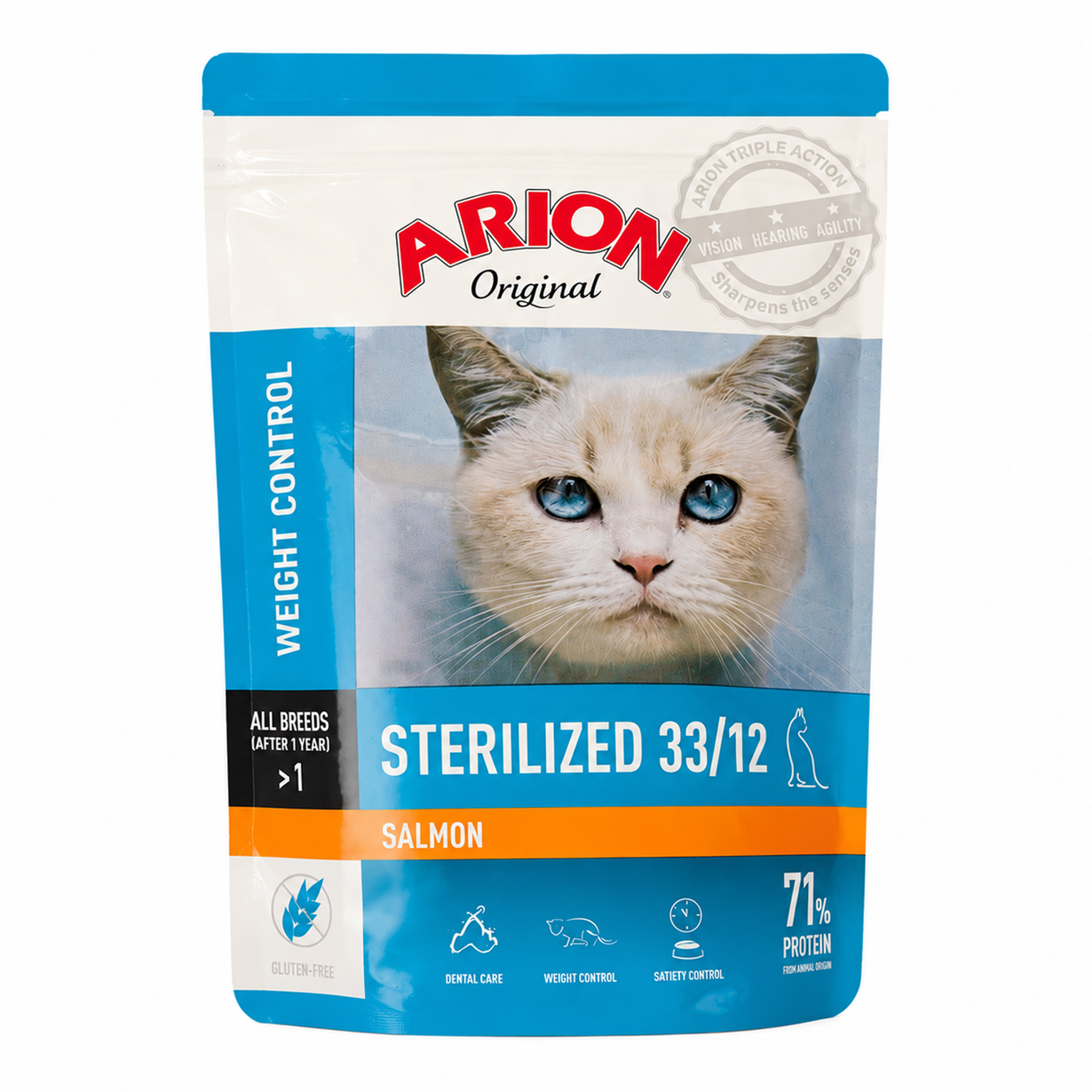 Arion Original Cat Sterilized Salmon 300gr - Bild 1
