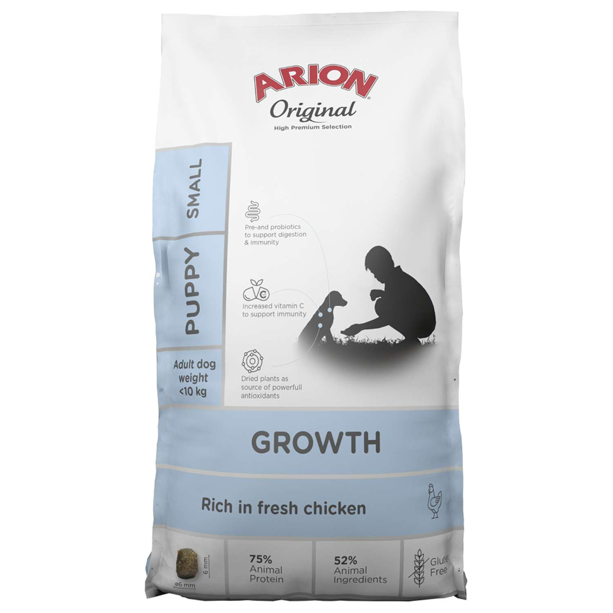 Arion Original Growth Chicken Small 2kg - Bild 1