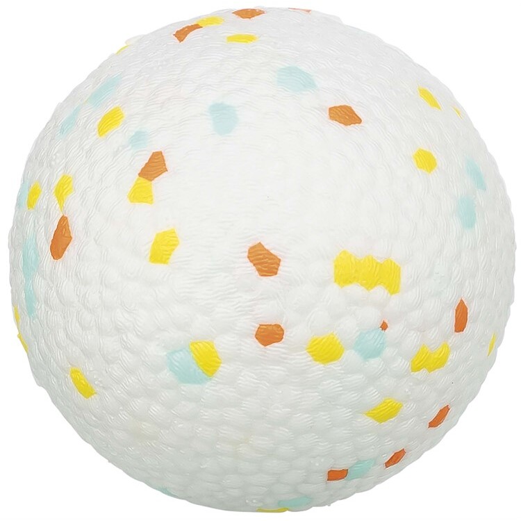 4233430 trixie light strong studboll vit 75cm Light & Strong, studsboll, EPS, vit/flerfärgad Ø 6,5cm