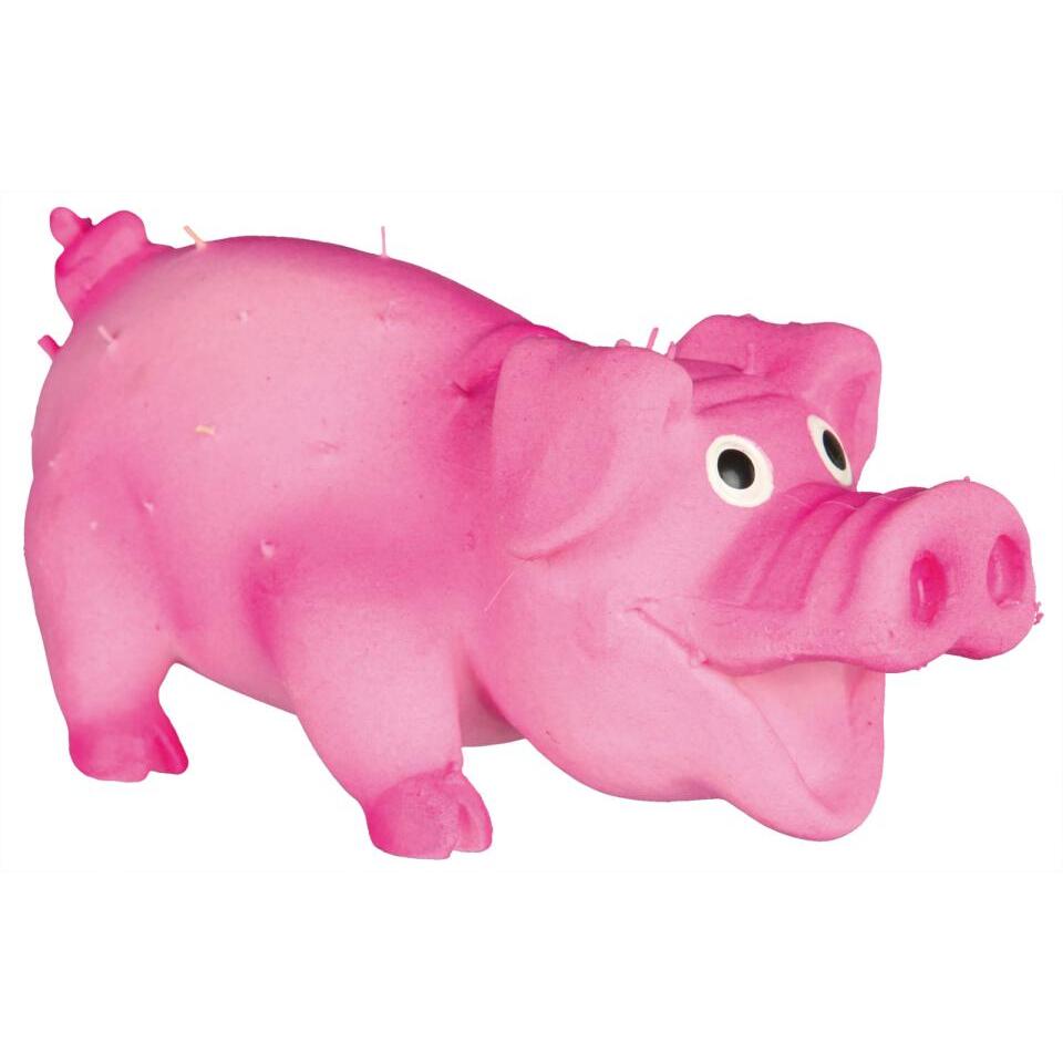Latexgris Med Ljud Jolly Paw 10cm